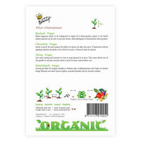 Schnittlauch Allium 'Prager' - Biologisch 4 m² - Kräutersamen - Saatgut