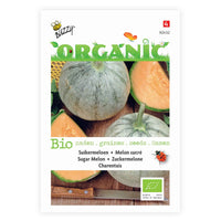 Melone Cucumis 'Charentais' - Biologisch 3 m² - Obstsamen - Obst